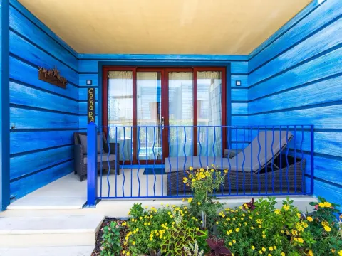 Inside the Cocoa Pod Suites at True Blue Bay Resort — from the hotel's own gallery.