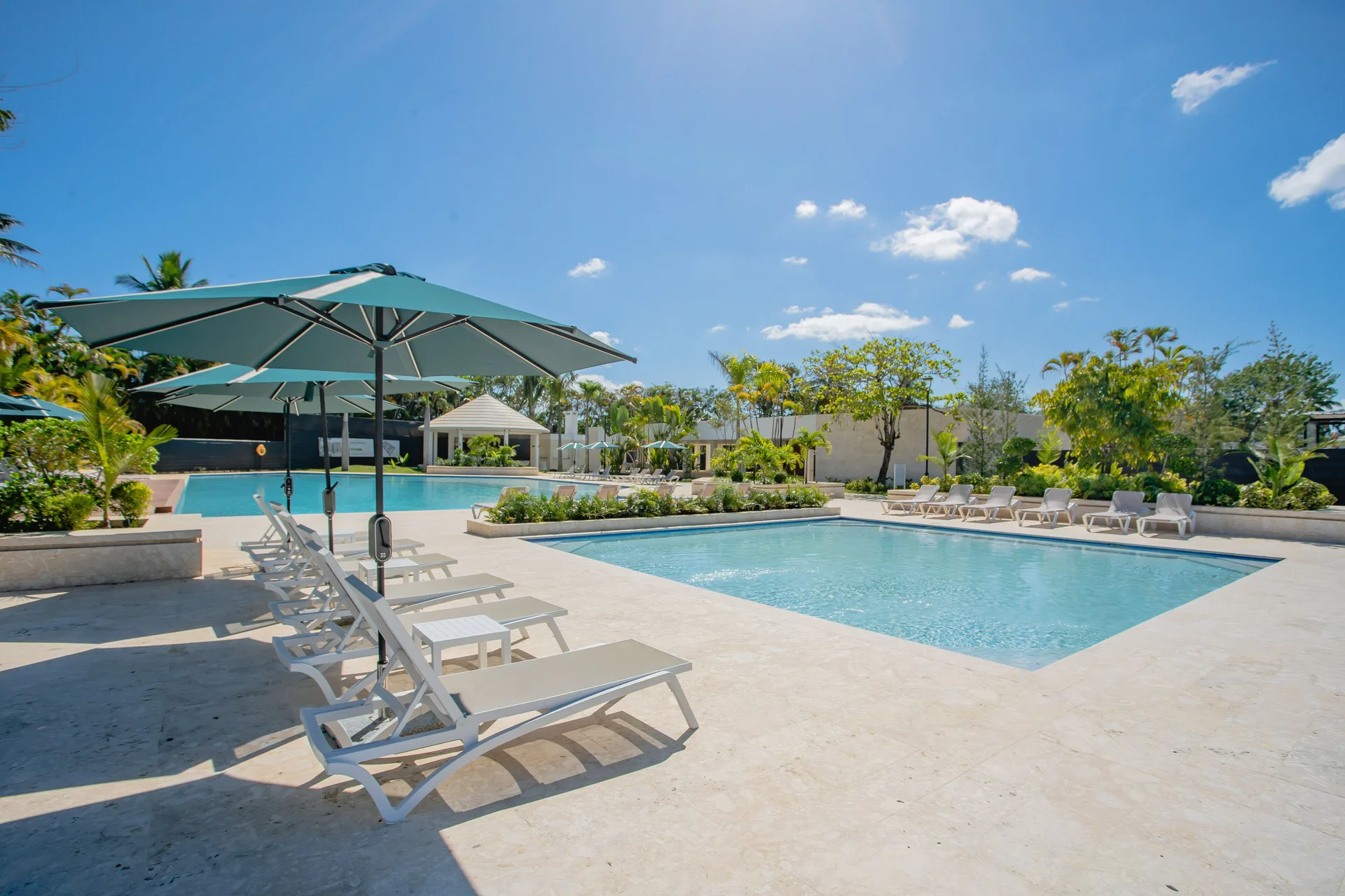 Xeliter Green One Playa Dorada resort residences with golf setting and modern tropical style