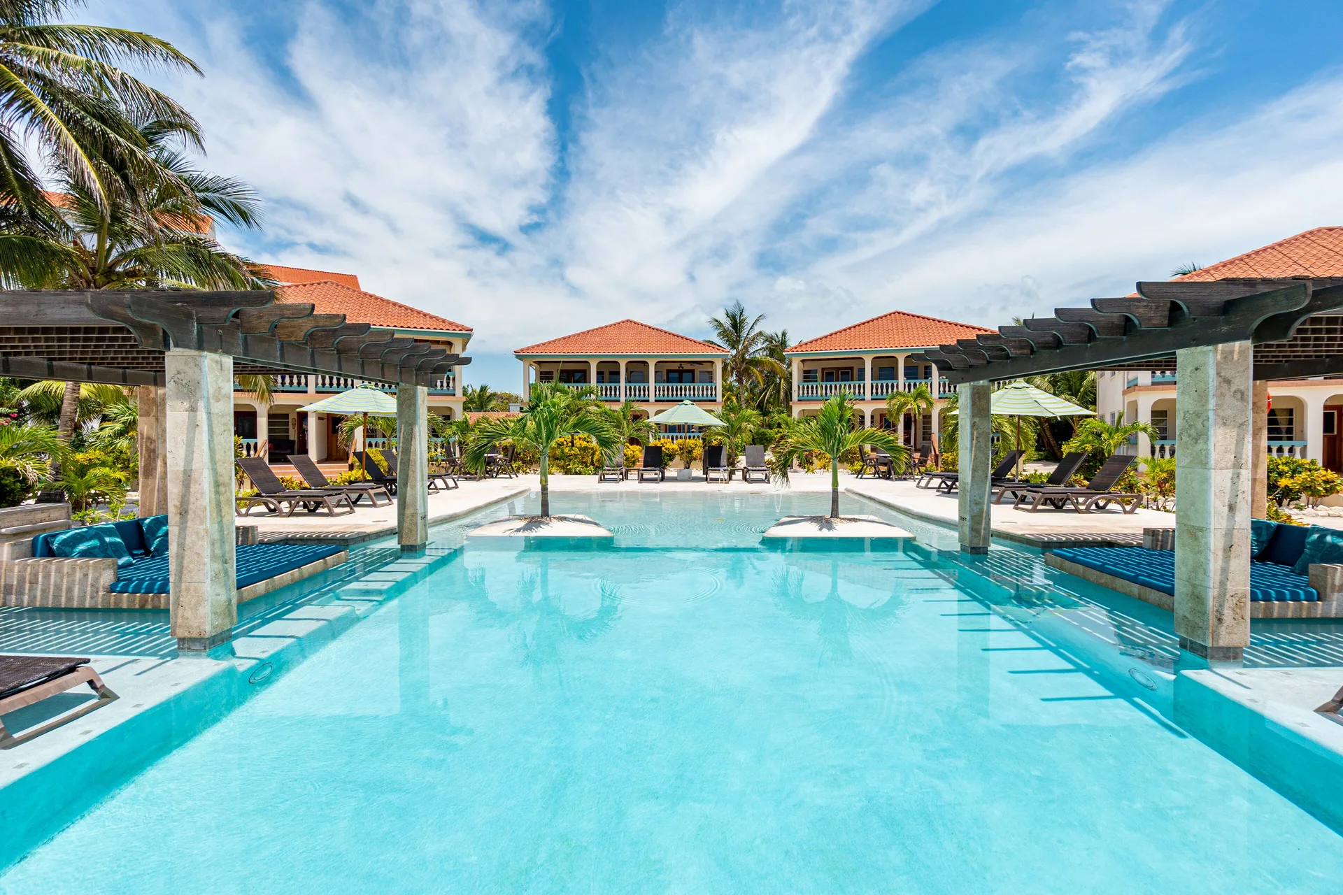 Belizean Shores Resort beachfront Ambergris Caye resort with suites and family-friendly pool