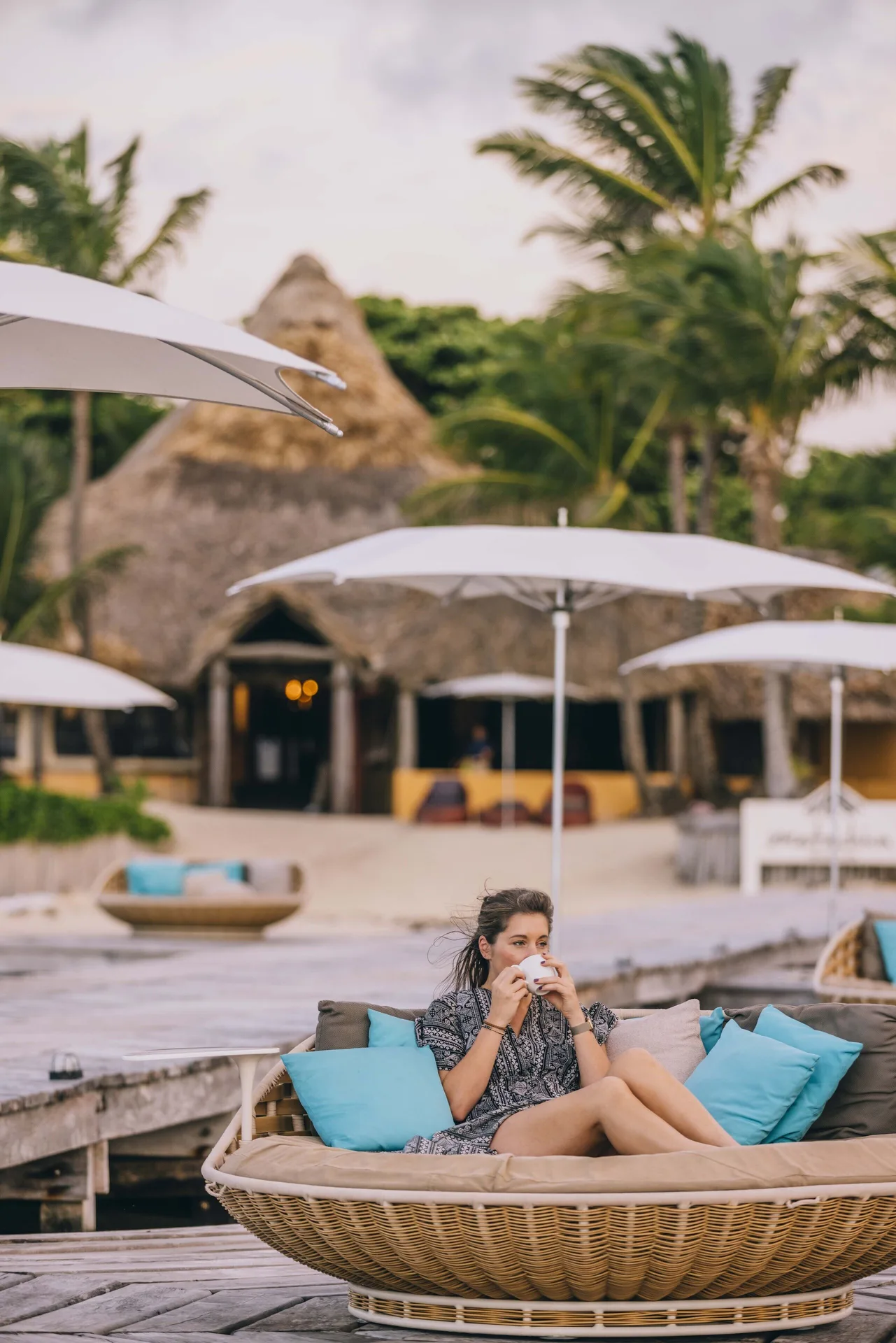 Matachica Resort and Spa boutique beachfront Belize resort with colorful casitas and spa