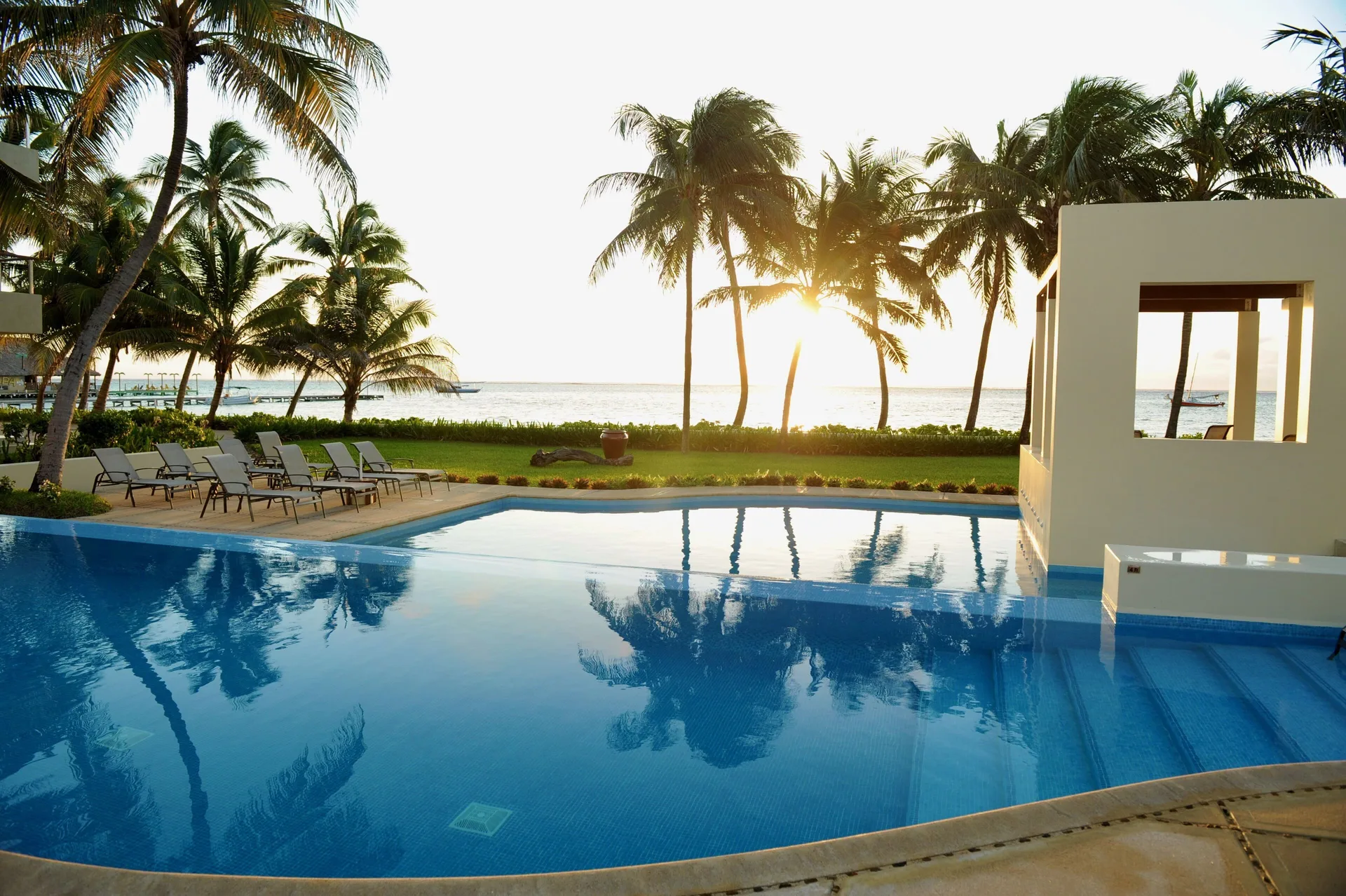 The Phoenix Resort luxury San Pedro Belize resort with spacious suites and beachfront pools