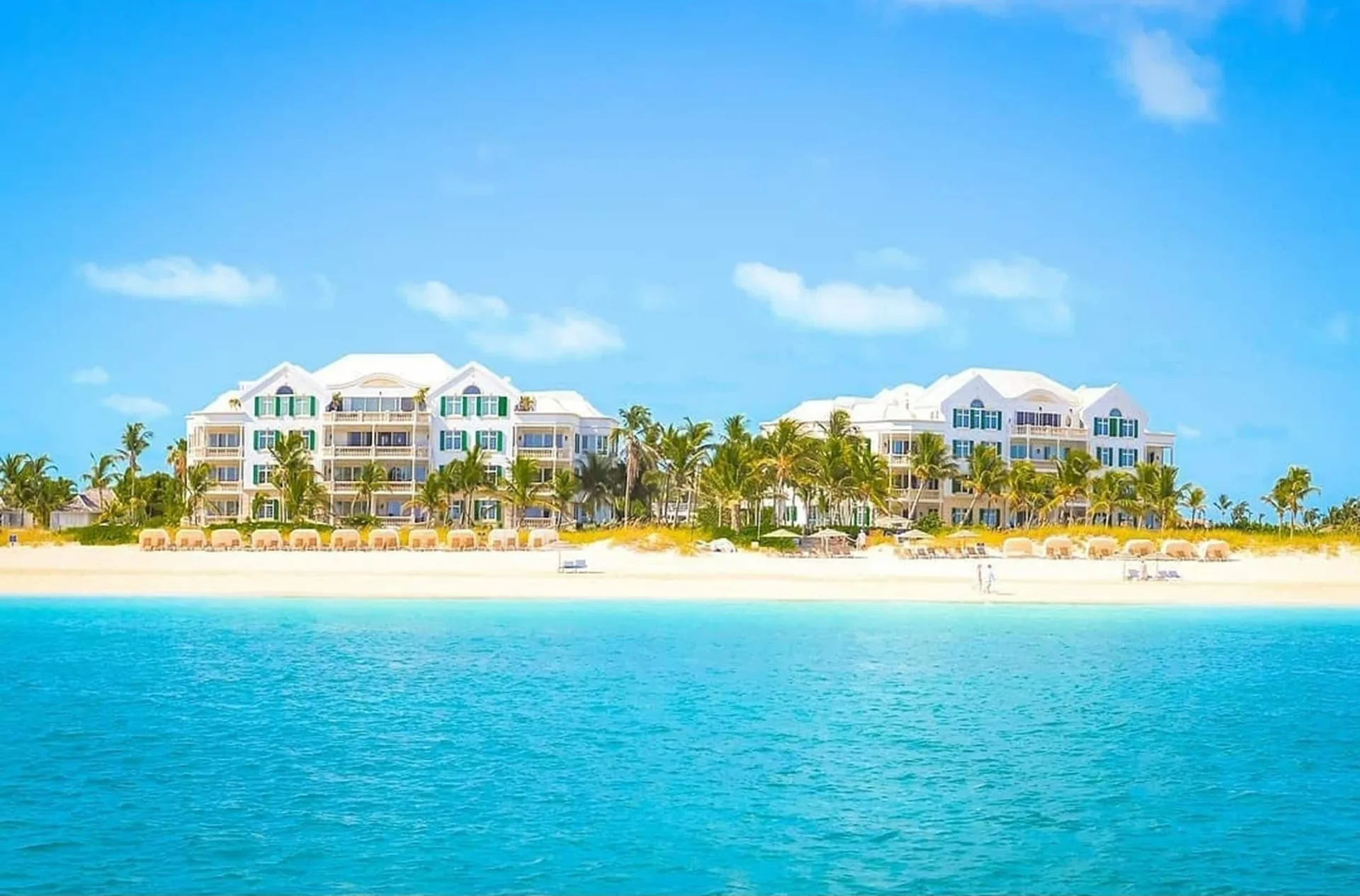 Point Grace boutique Grace Bay beachfront resort with colonial style and intimate luxury setting
