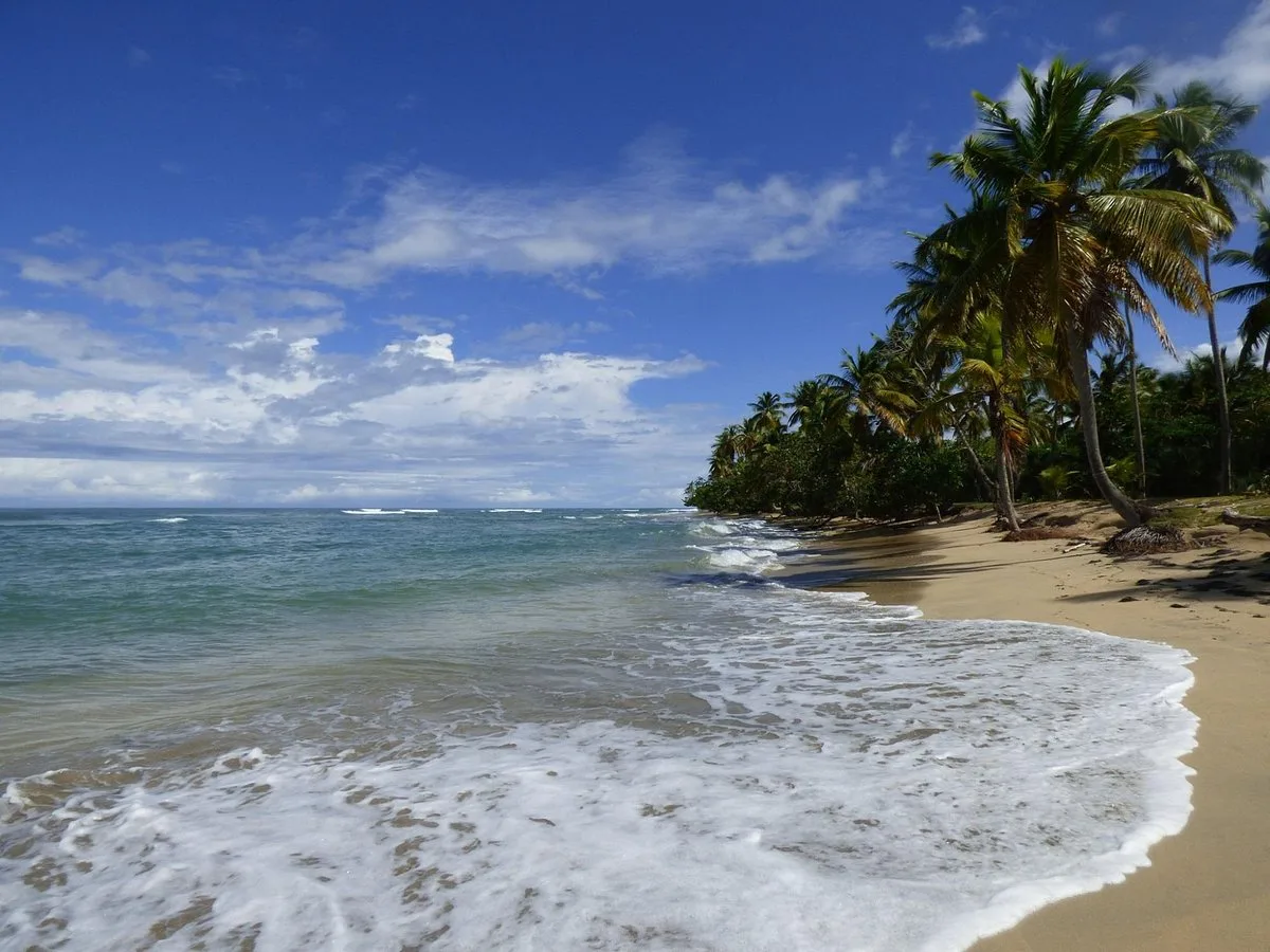 Playa Esmeralda steps from the resort at Viva Miches