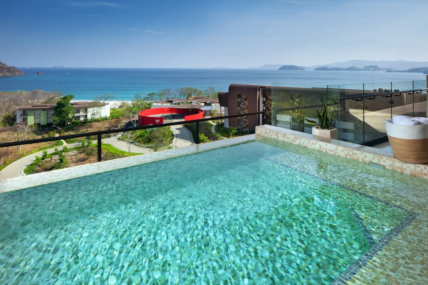 Private plunge pool with ocean view at W Costa Rica - Reserva Conchal.