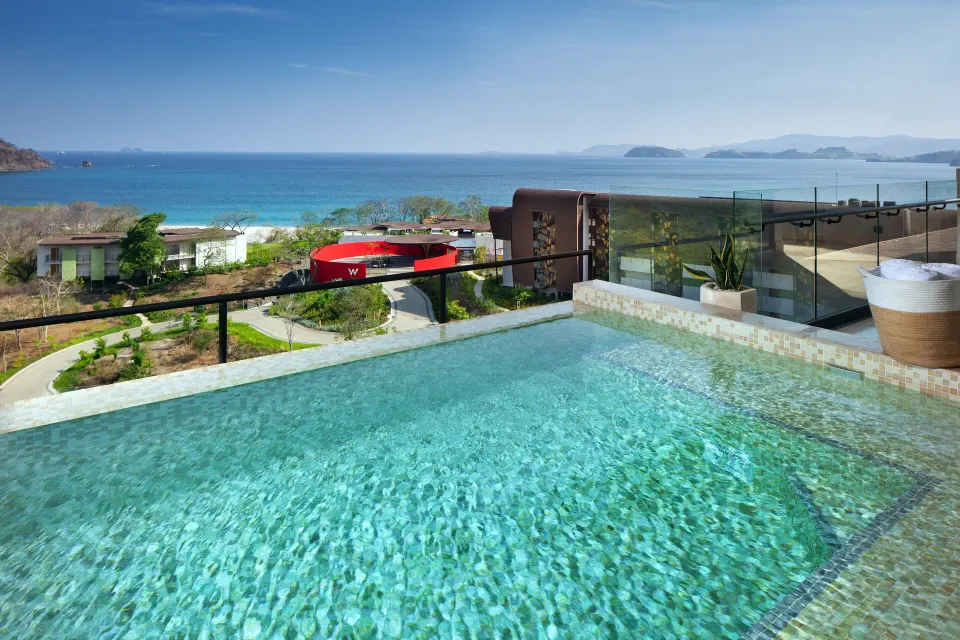 Private plunge pool with ocean view at W Costa Rica - Reserva Conchal.
