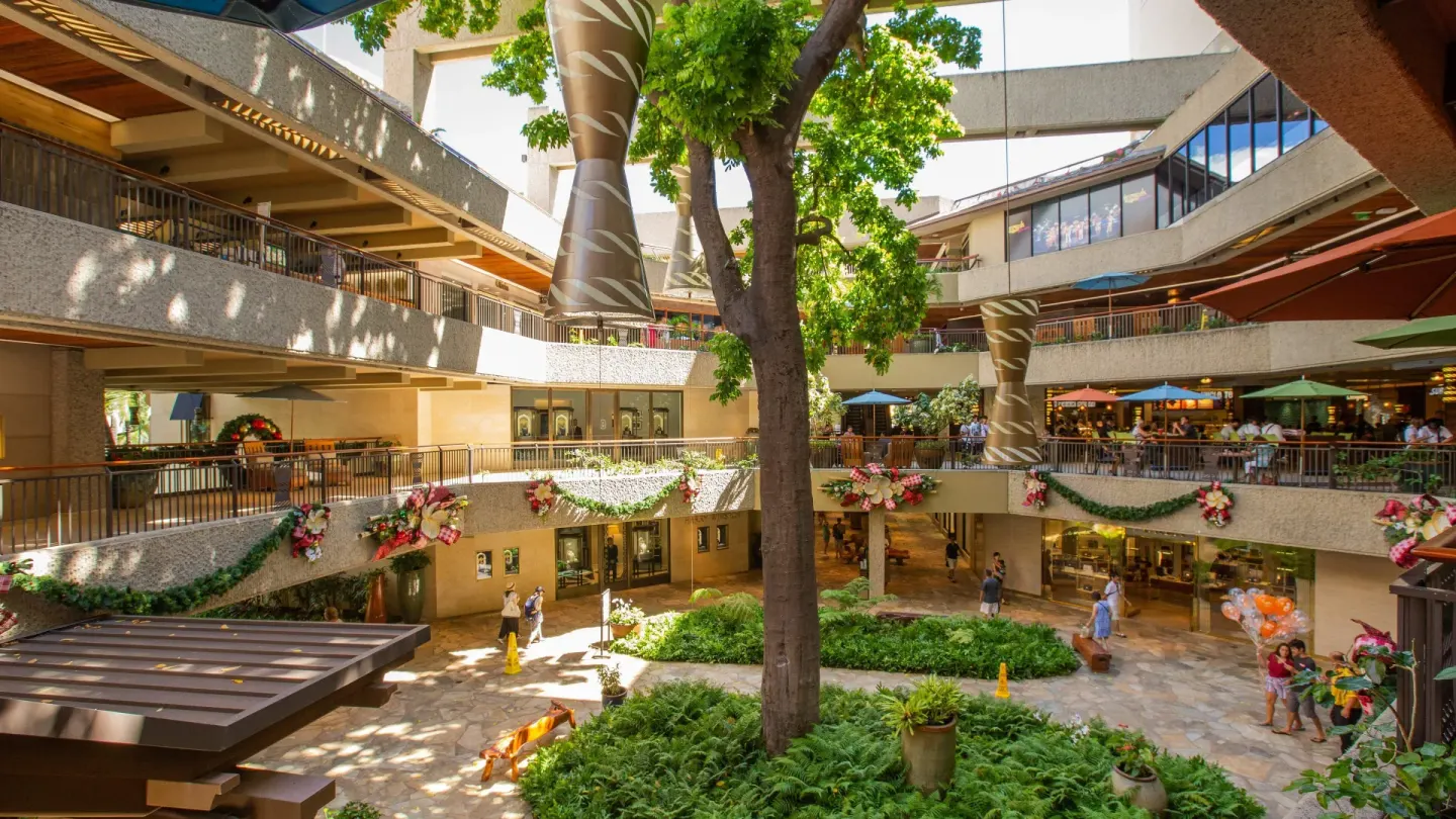 Royal Hawaiian Center 5 Min Walk