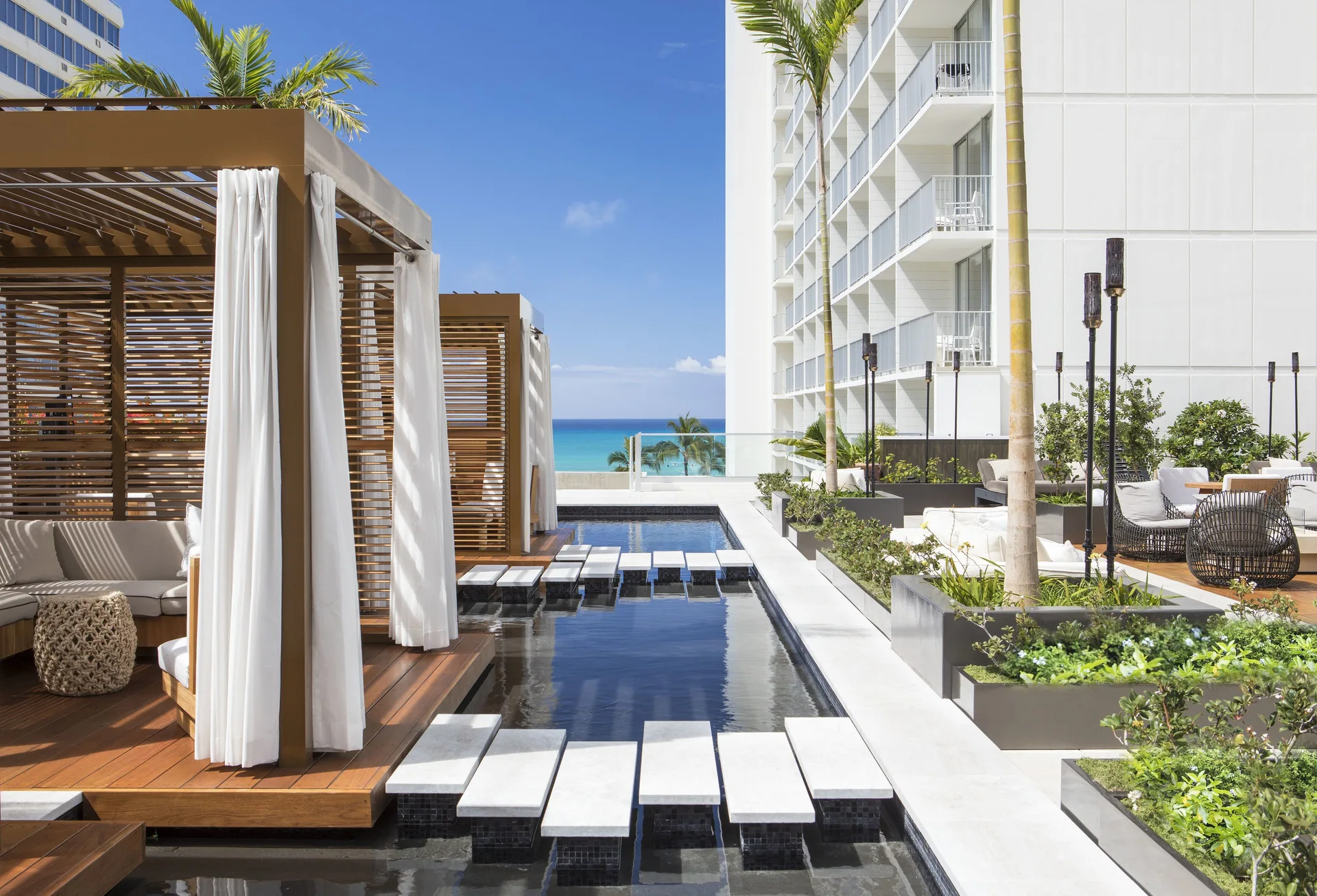 Alohilani Resort Waikiki Beach modern resort with pool deck and ocean views