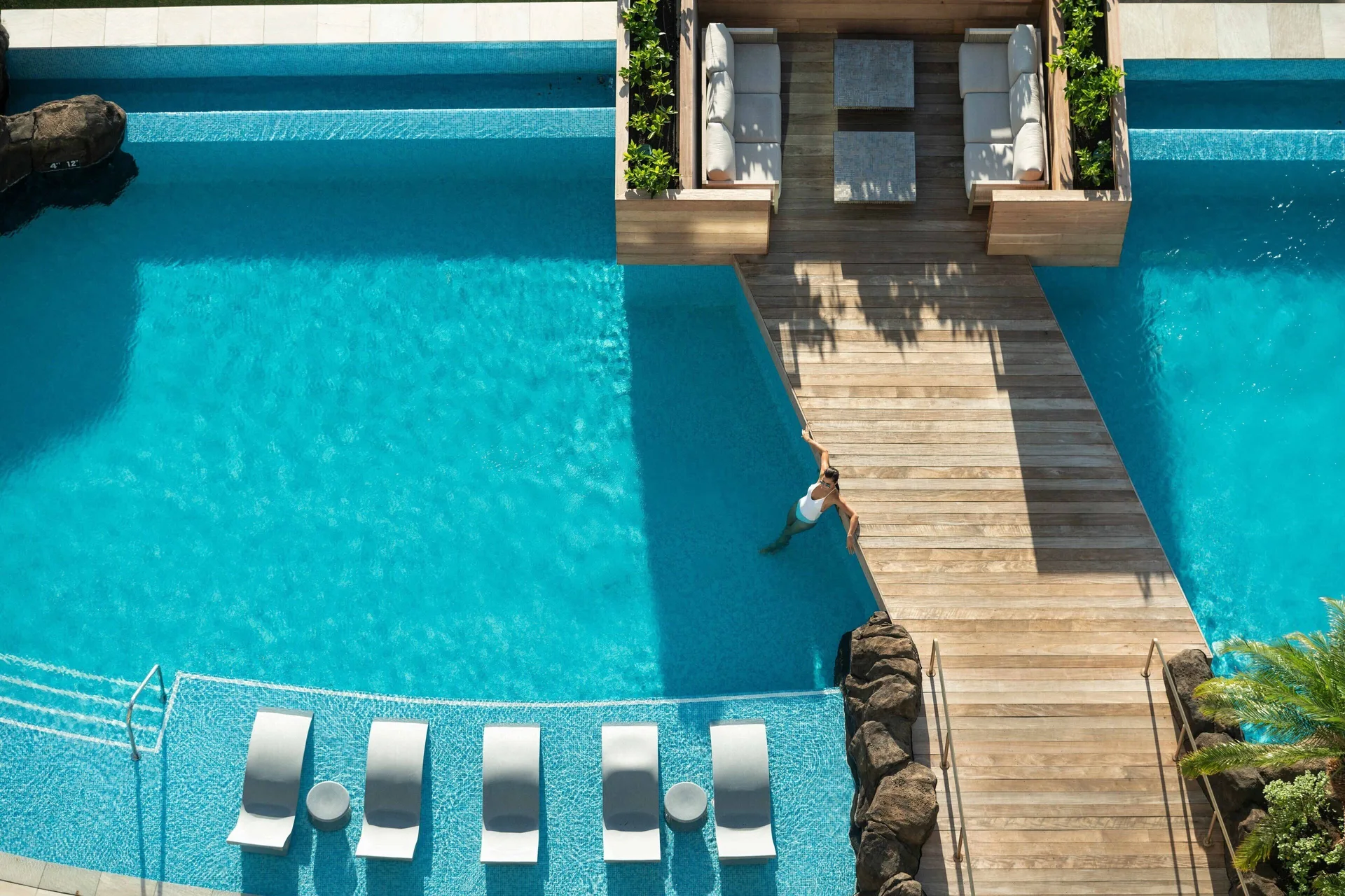 The Ritz-Carlton Residences Waikiki Beach luxury residence resort with pools and ocean views