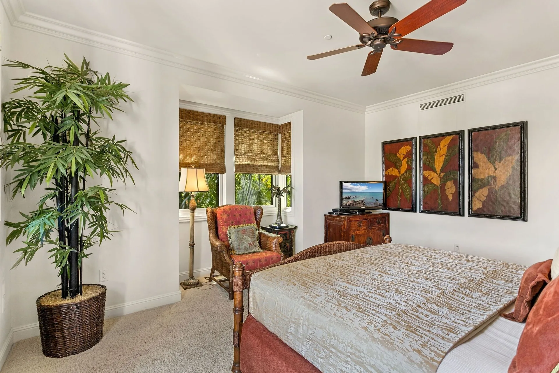 Ho'olei Garden View by Coldwell Banker Island Vacation luxury villa rental with garden views in Wailea