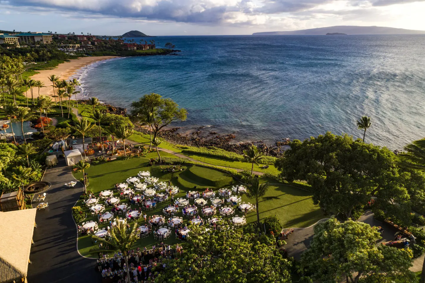 Luau Gardens Venue at Wailea Beach Resort - Marriott, Maui
