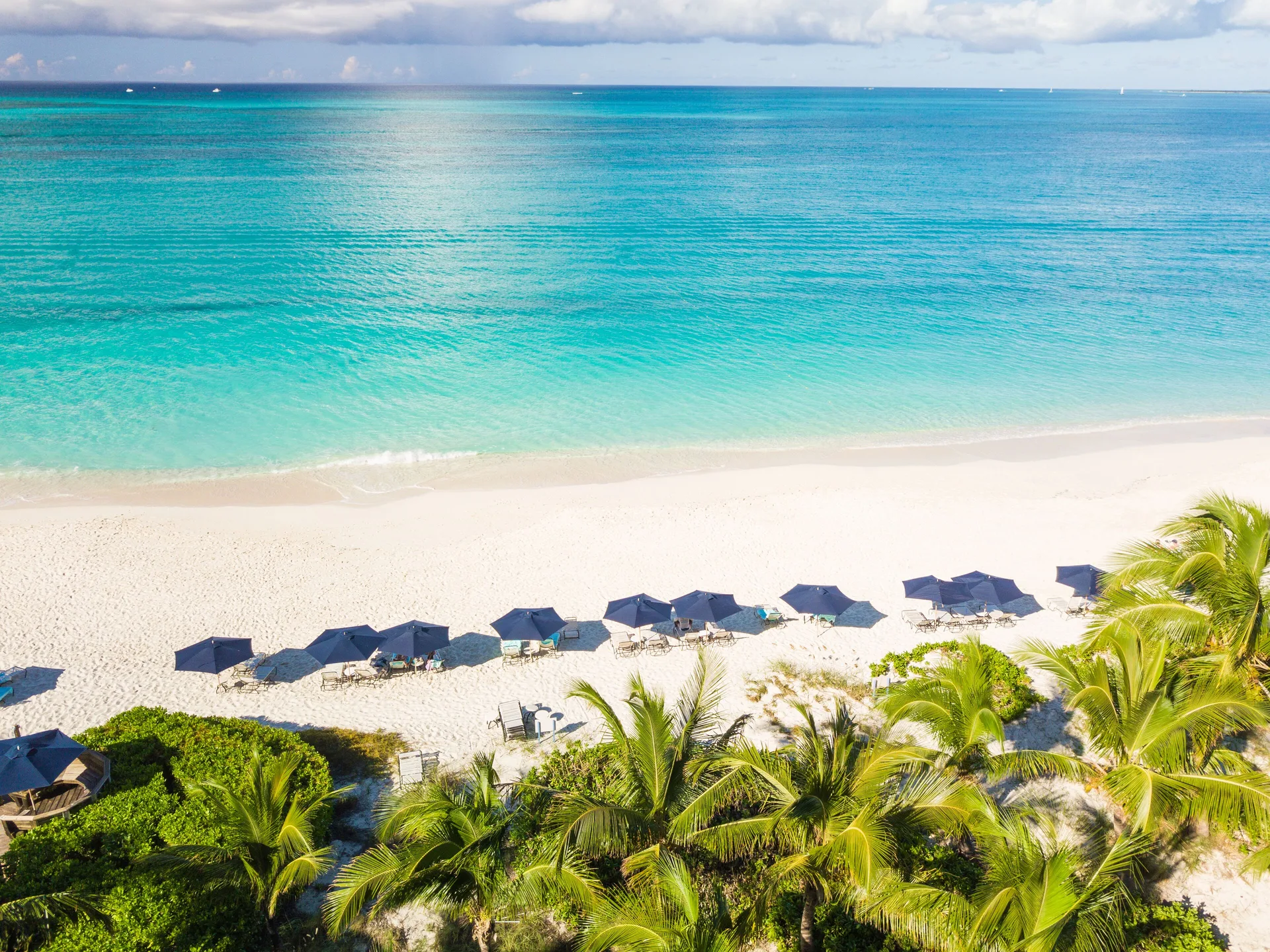 The Regent Grand luxury condo-style resort on Grace Bay Beach in Turks and Caicos with spacious suites and ocean views.