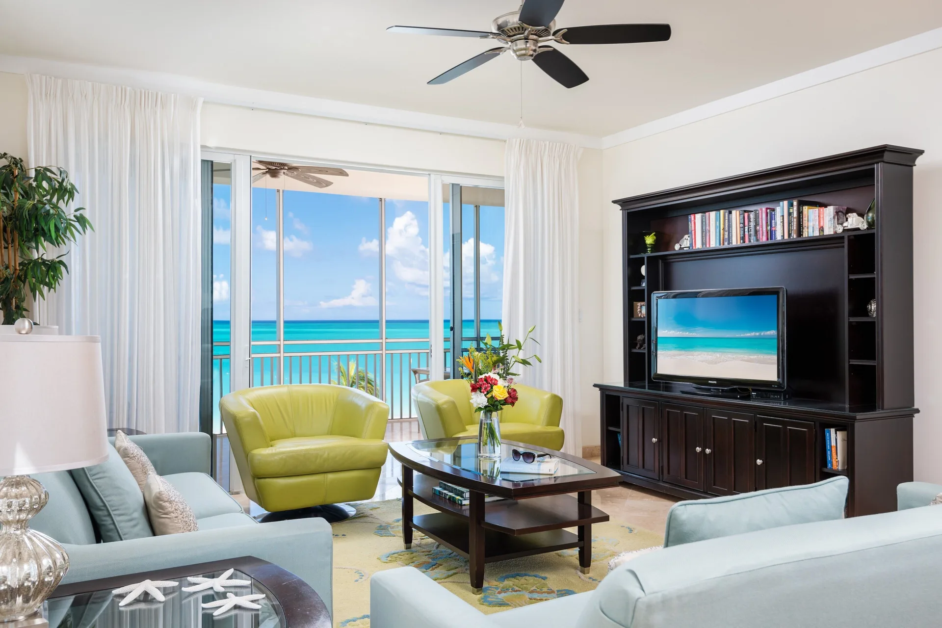 The Venetian on Grace Bay beachfront luxury resort with spacious oceanfront residences