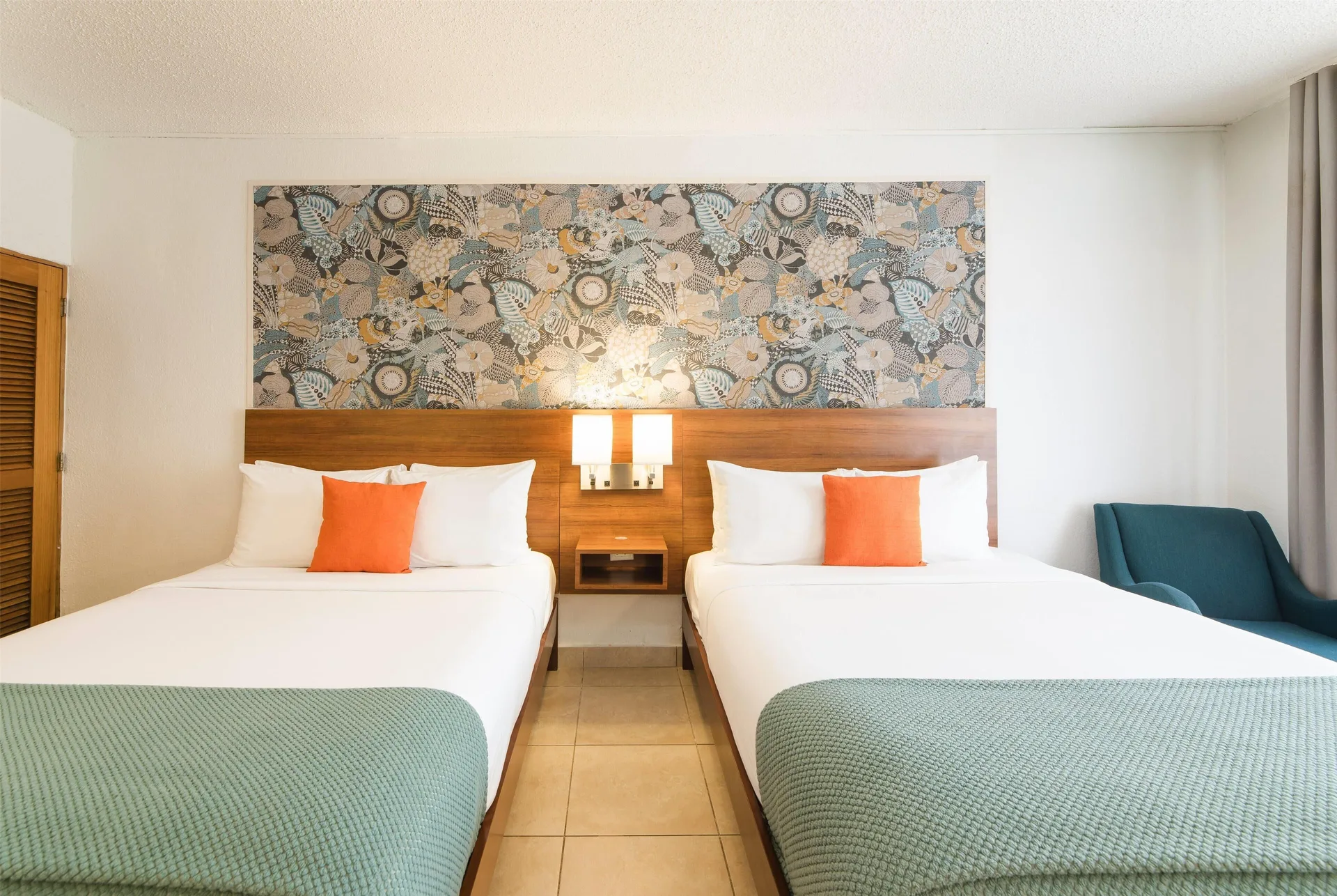 Two-bed Studio Resort View guest room at Wyndham Palmas Beach and Golf Boutique Resort.