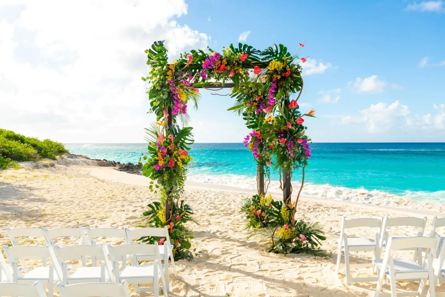 Beachfront Ceremony (Shoal Bay East) Venue at Zemi Beach House